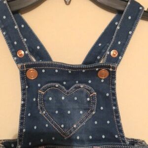 True craft(new)denim polka dot jumper. Sz 18 mo